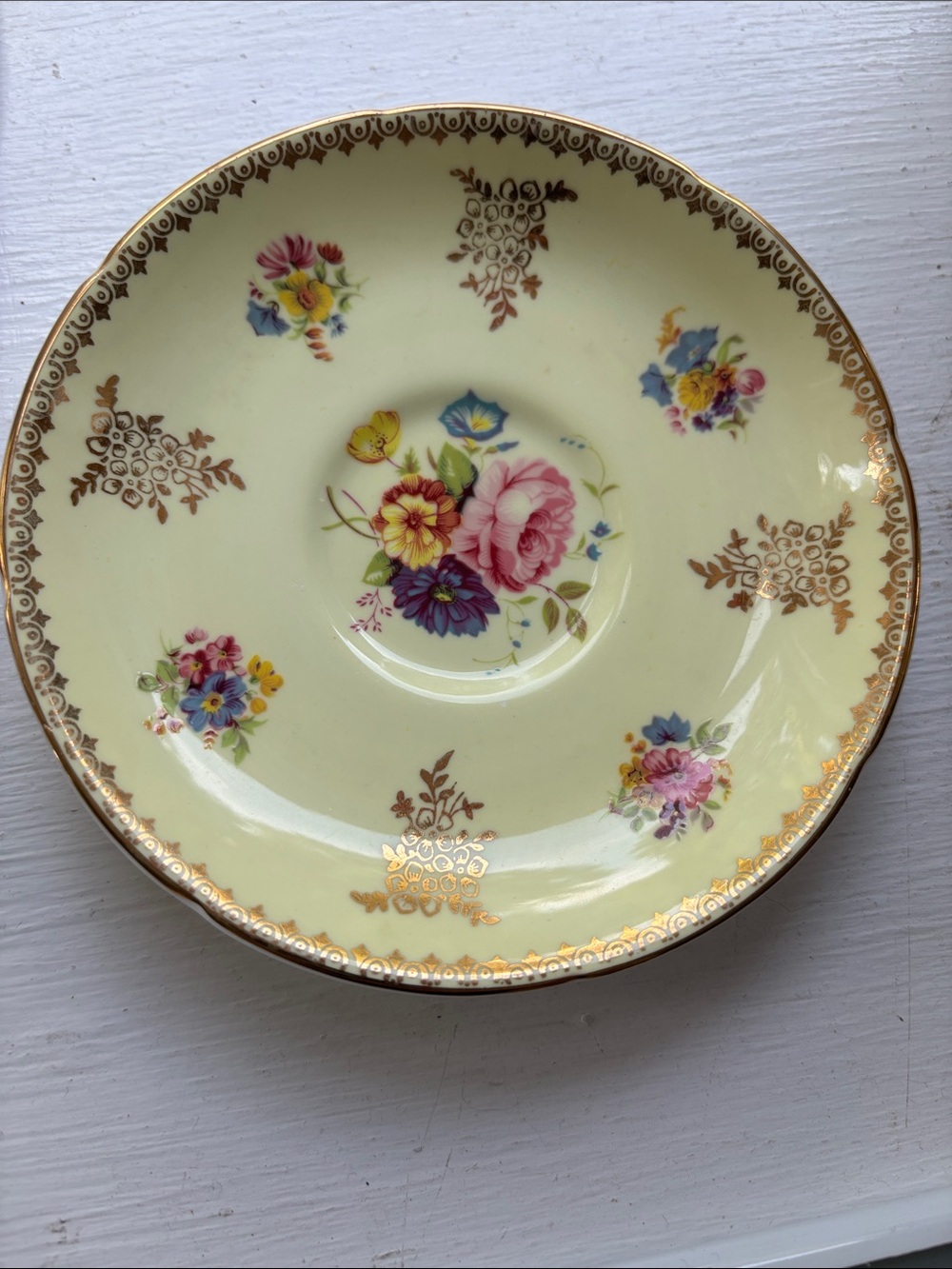 Vintage Royal Grafton Bone China  Saucer